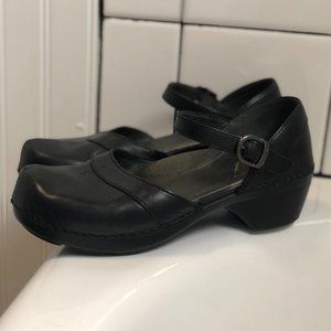 Black Dansko Mary Janes